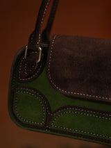 Suede Green x Suede Brown
