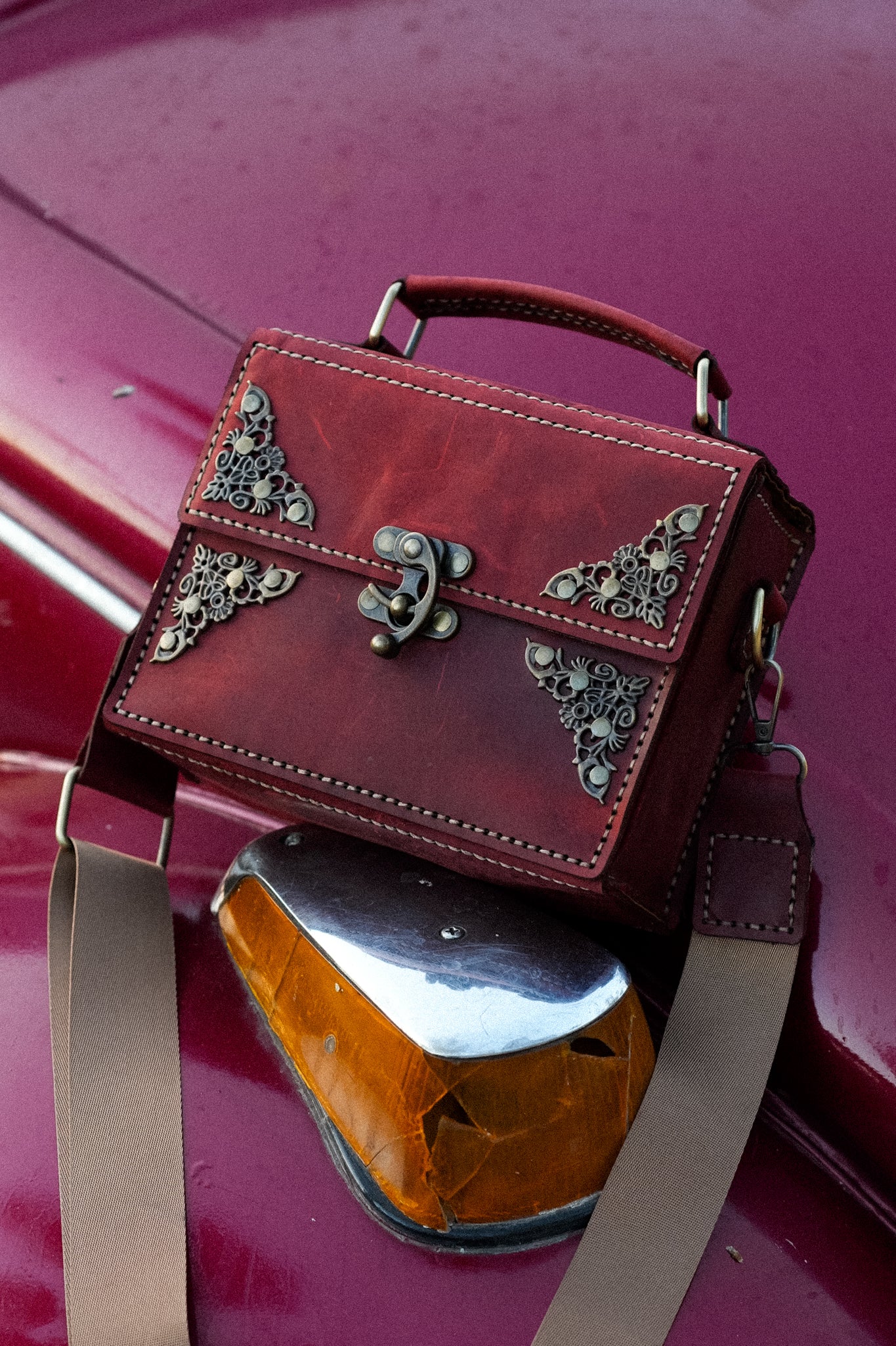 ATIQA BAG Limited Edition Genuine leather